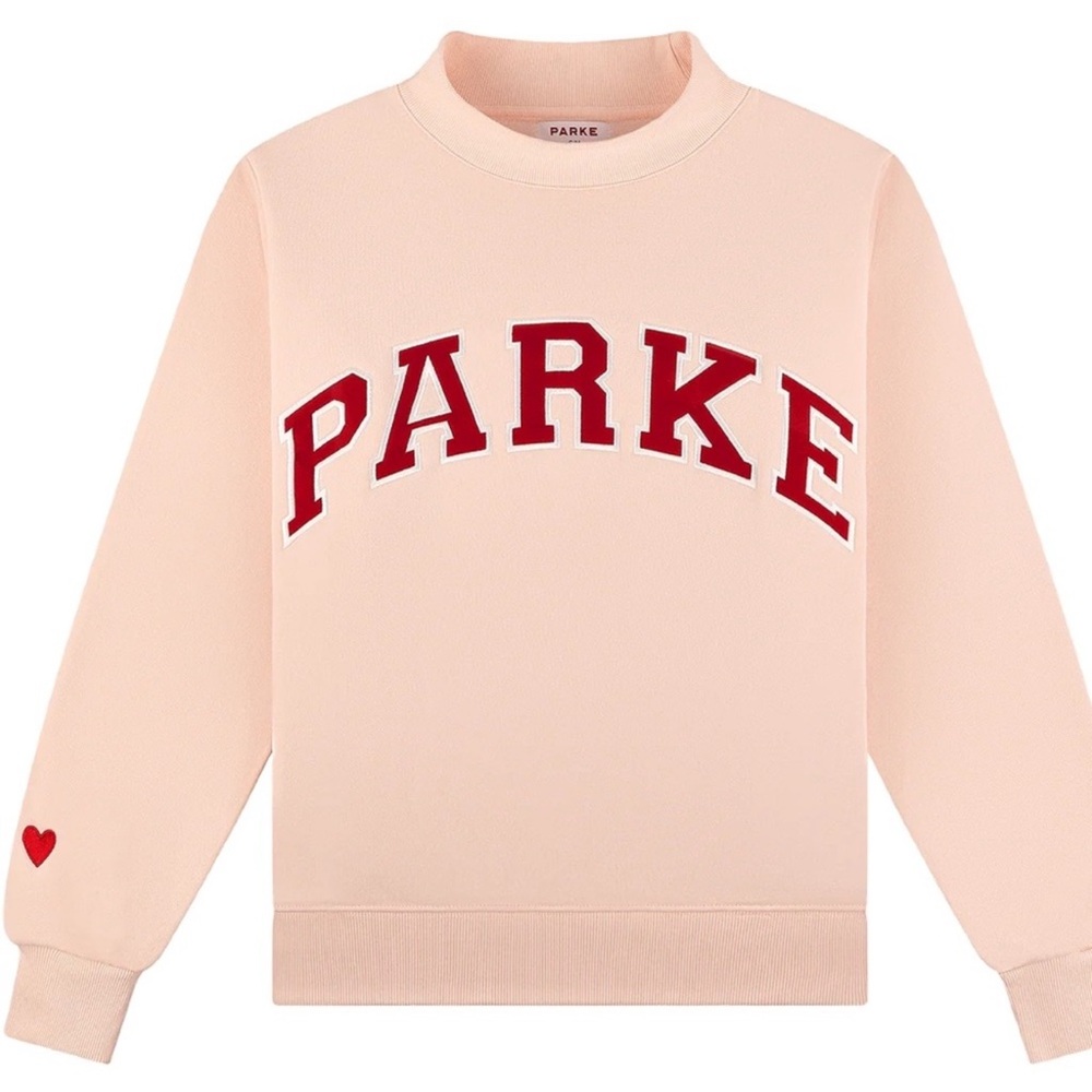 PARKE Valentines Day Collection Pink Sweatshirt